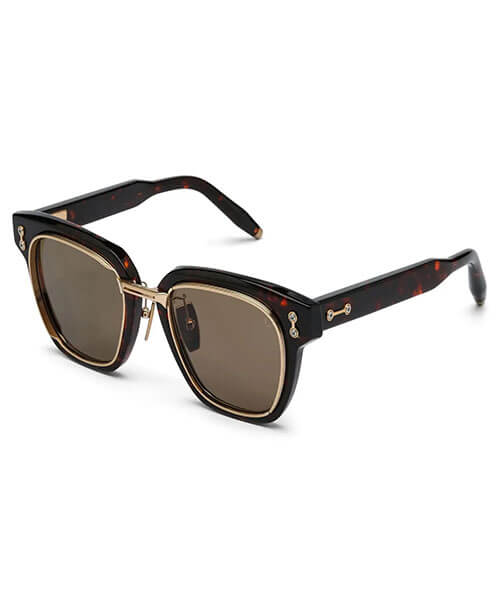Chrome Hearts Akoni Apollo Tortoise Gold Sunglasses Chrome Hearts Akoni Apollo Tortoise Gold Sunglasses