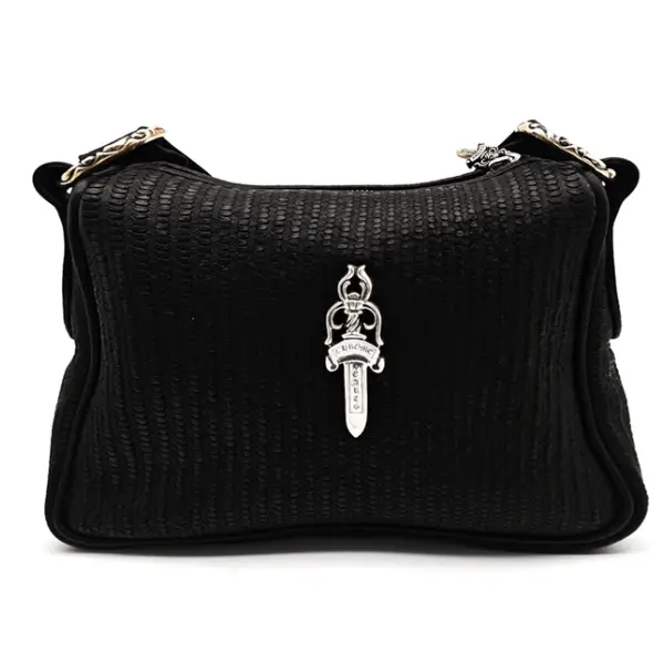 Chrome Hearts Black Lizard Skin Chicken Nugget Bag Chrome Hearts Black Lizard Skin Chicken Nugget Bag