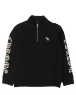 Chrome Hearts Embroidered Quarter Zip Sweatshirt