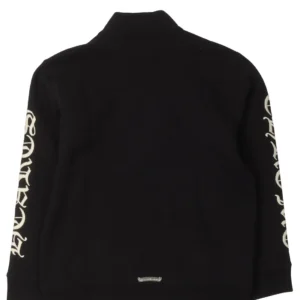 Chrome Hearts Embroidered Quarter Zip Sweatshirt